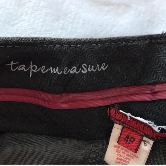 TAPEMEASURE Gray Career Style Dress Pants 4P - Picture 5 of 5